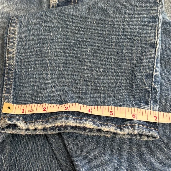 GAP Cheeky Straight High Rise Size 29/8R medium blue jeans - Picture 8 of 14